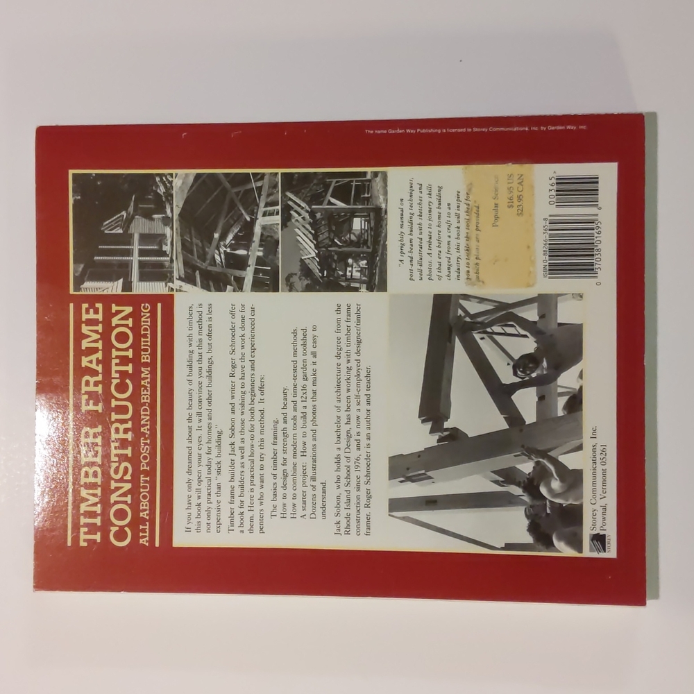 Timber Frame Construction book - Picture 2 of 3